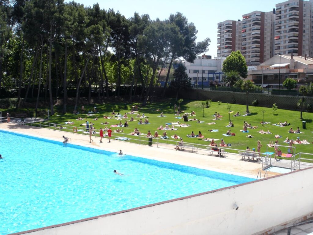 Piscina en el Centro Deportivo Municipal Gran Vía ‘La Hípica’