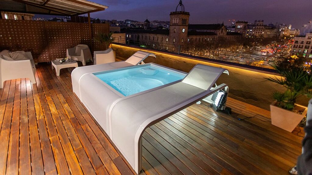 Mini piscina para terraza